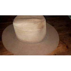 Ruwlederen Head 'n Home western hoed