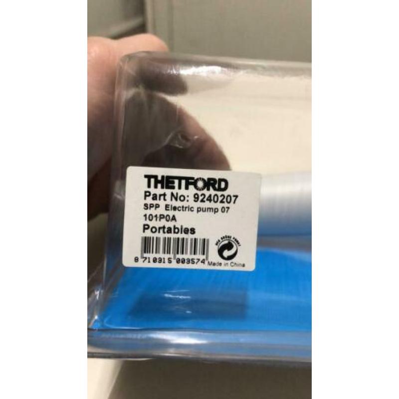 Thetford SPP electric pump Excellence grey