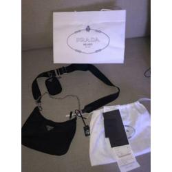 Prada sold out hobo bag