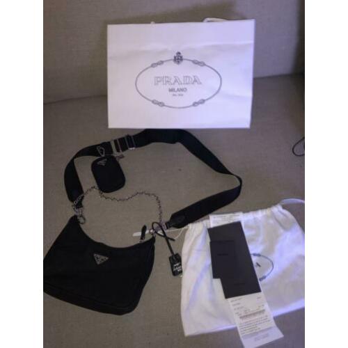 Prada sold out hobo bag
