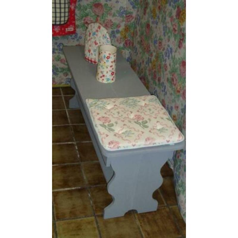 Brocante bankje