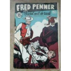 588. Antiek strip Comic Fred Penner 1956 Basket redt de zaak