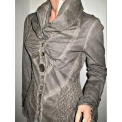 ELISA CAVALETTI ! Grijze blouse mt 36.