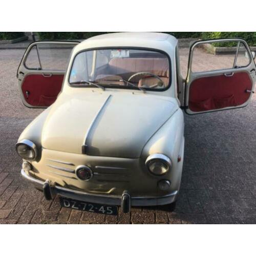 Fiat Fiat 600 1963 Wit