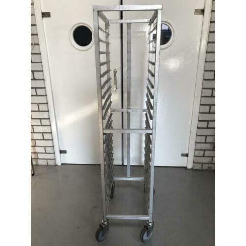 Aluminium regaalwagen 20x1/1 gastronorm