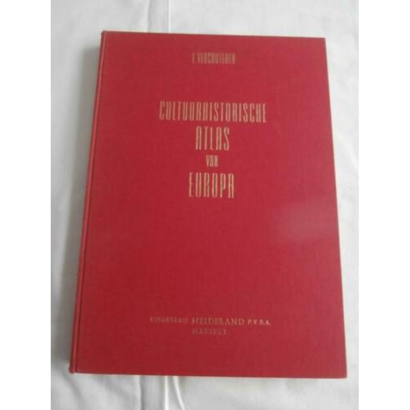 Cultuurhistorische atlas van Europa Heideland 1962 ex-libris