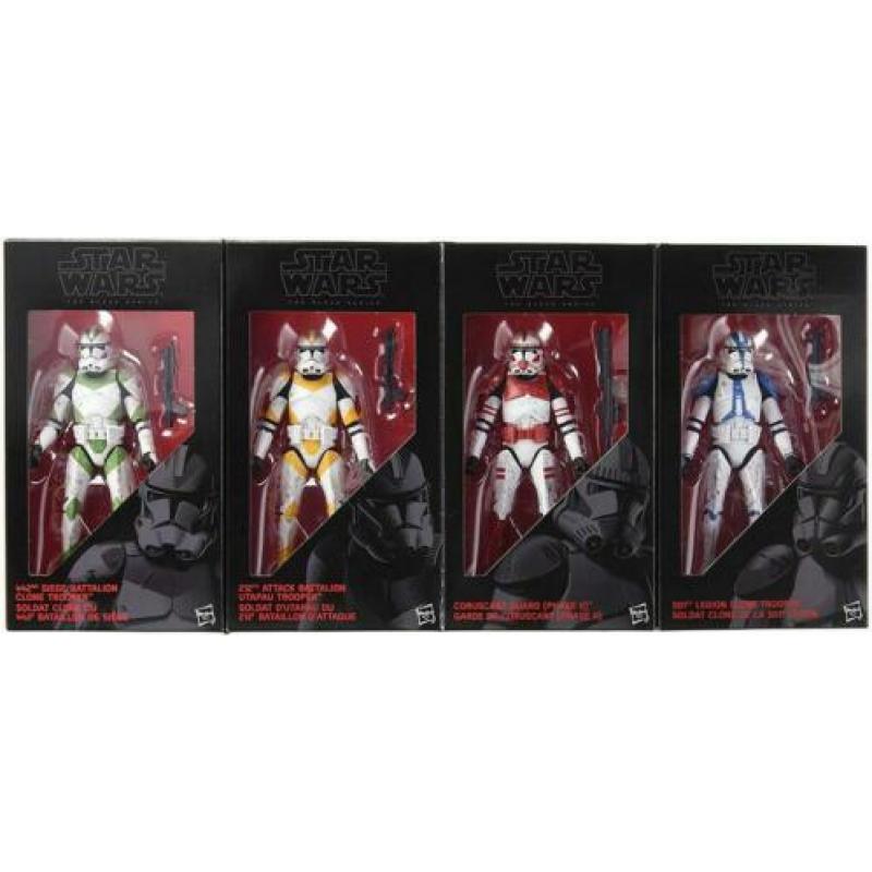 GEZOCHT: Black series 6 inch Clone troopers
