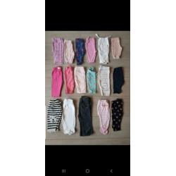 Meisjes baby kleding 50/56 --> 0.50 cent per stuk.