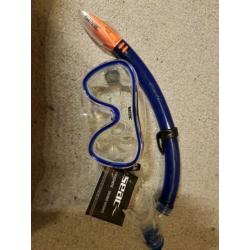 Seac snorkelset blauw