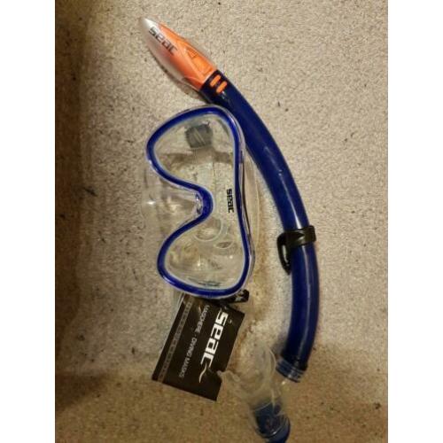 Seac snorkelset blauw