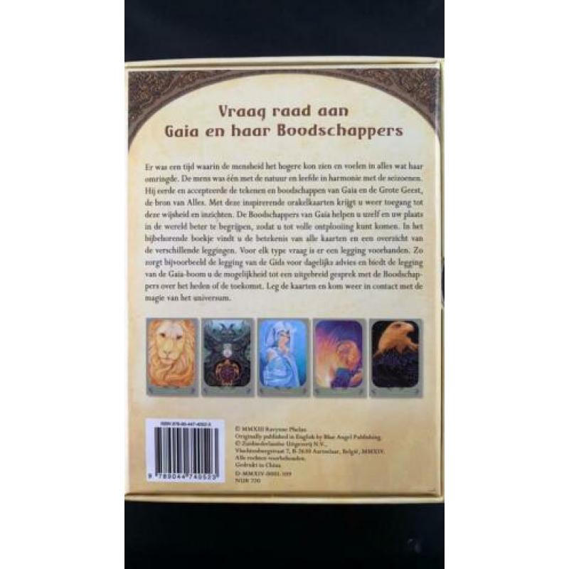 Nieuwe set Orakelkaarten “de Boodschappers van Gaia”