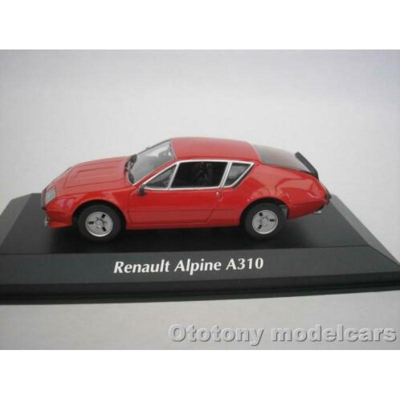 Renault Alpine A310 1976 Rood 1/43 Maxichamps