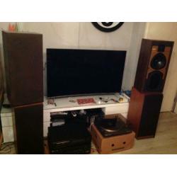 KEF CARLTON II SPEAKERS 3 driver loudspeaker system