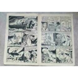 588. Antiek strip Comic Fred Penner 1956 Basket redt de zaak