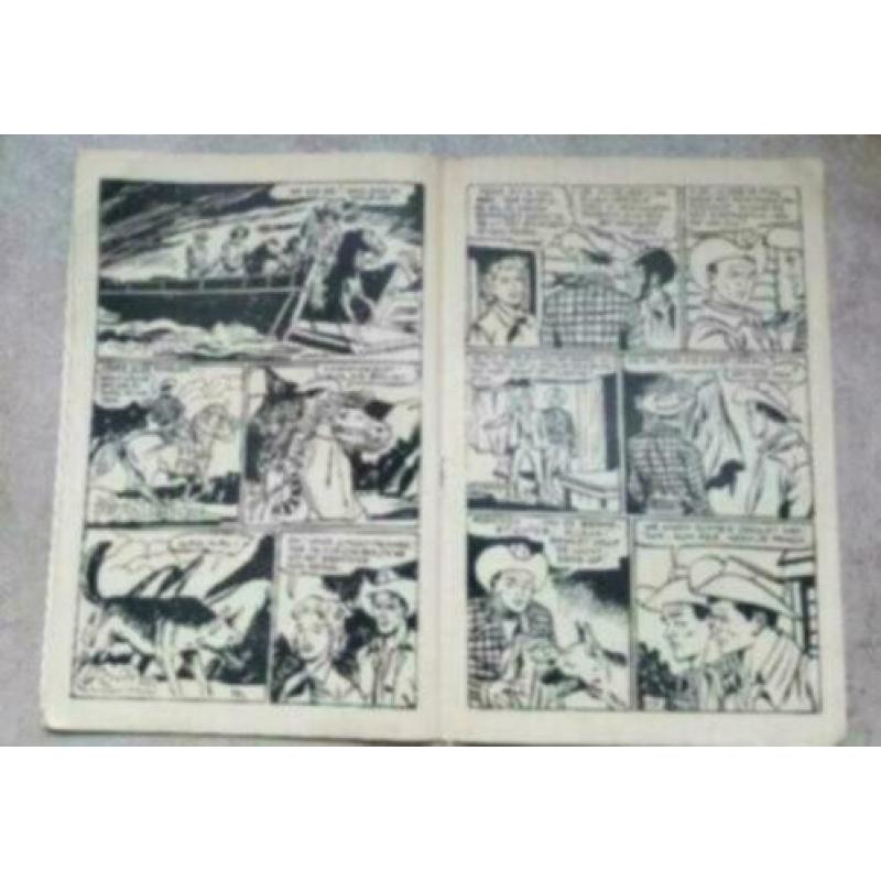 588. Antiek strip Comic Fred Penner 1956 Basket redt de zaak