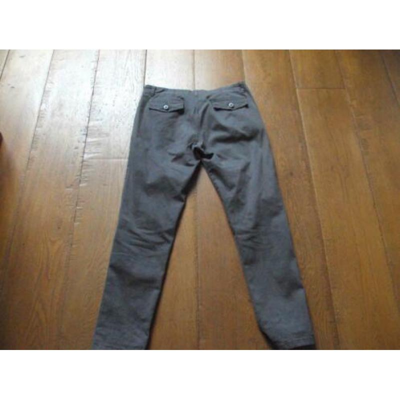 Made in italy broek nieuw kleur grijs maat l