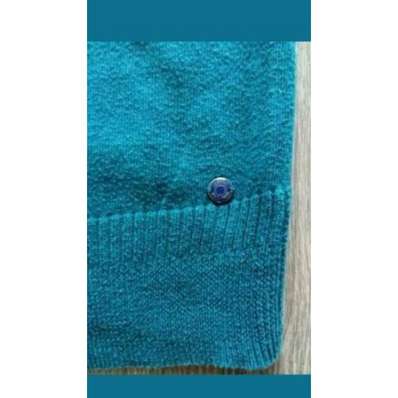 2 cecil vestjes, blauw en groen xxl/46-48