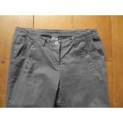 Made in italy broek nieuw kleur grijs maat l