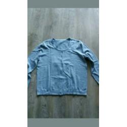 2 cecil vestjes, blauw en groen xxl/46-48