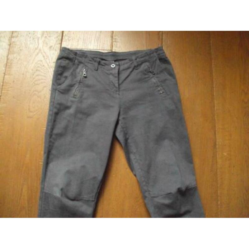 Made in italy broek nieuw kleur grijs maat l