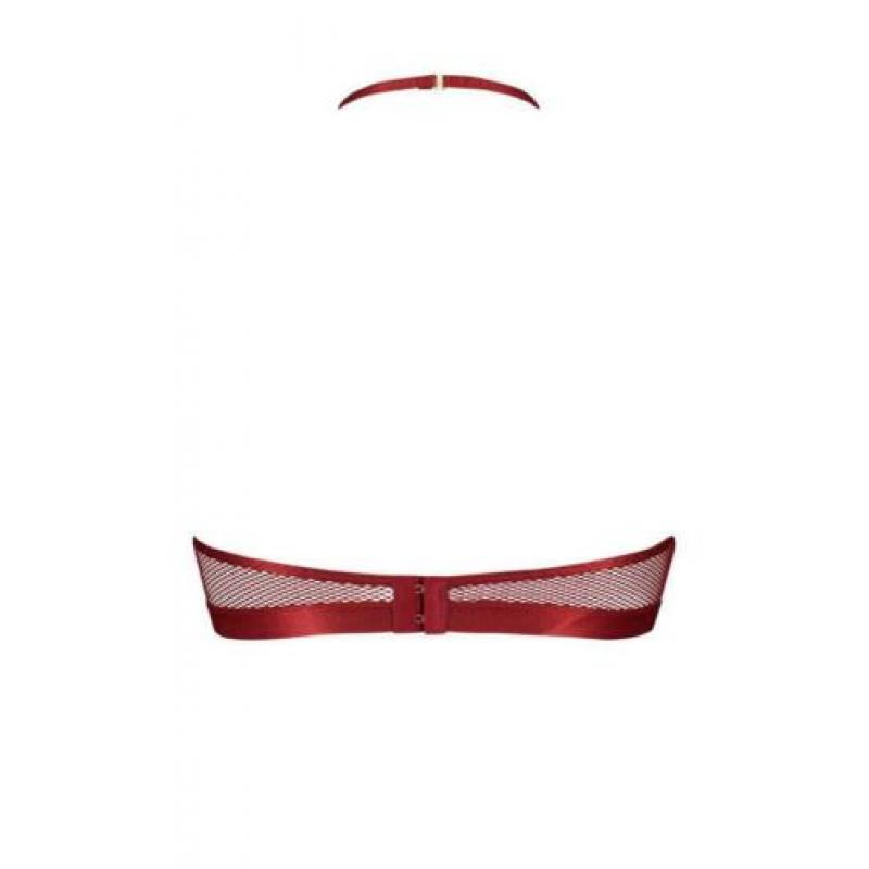 Nieuw - Sexy vuurrood open setje Hunkemoller - maat 85C + L