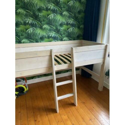 Life time (halve) hoogslaper, white wash