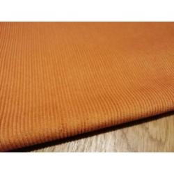 Corduroy rib oranje, 2 mtr x 145 cm breed
