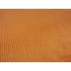 Corduroy rib oranje, 2 mtr x 145 cm breed