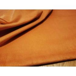 Corduroy rib oranje, 2 mtr x 145 cm breed