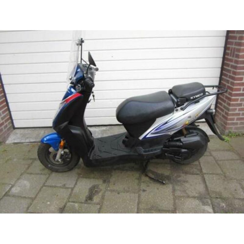 Kymco Agility 50 blauw kenteken 25 KM/h