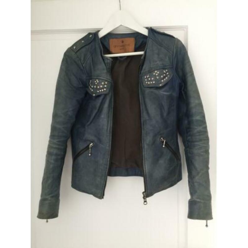 Goosecraft leren jas maat XS