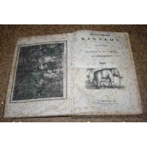 Nederlandsch Magazijn - Jaargang 1837 - Met vele gravures !!