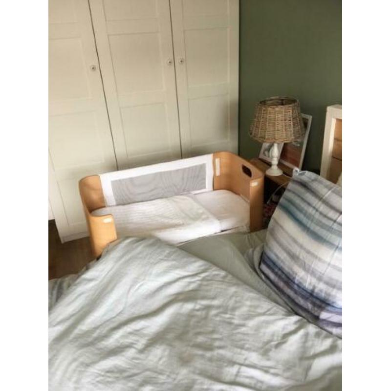 Bednest co-sleeper met biologisch matras
