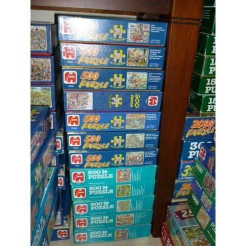 diverse kleine Jan van Haasteren puzzels (ook zeldzame)