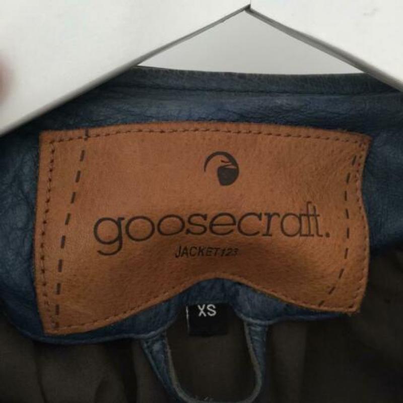 Goosecraft leren jas maat XS