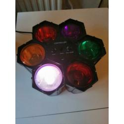 Stroboscoop, lichtorgel, discolamp