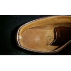 Vintage van Lier leren veterschoenen nette schoenen mt 40