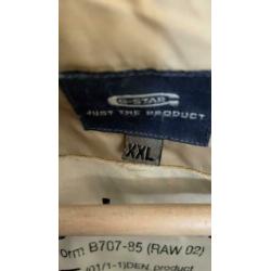 G Star raw bruine jas maat XXL