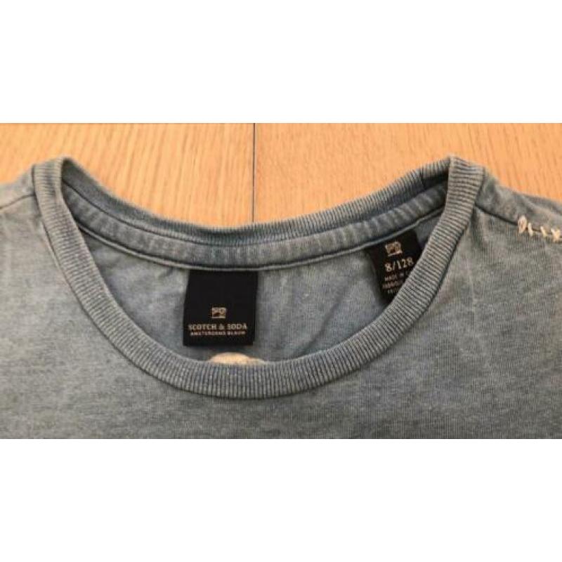 Scotch Shrunk stoer shirt maat 128/8.
