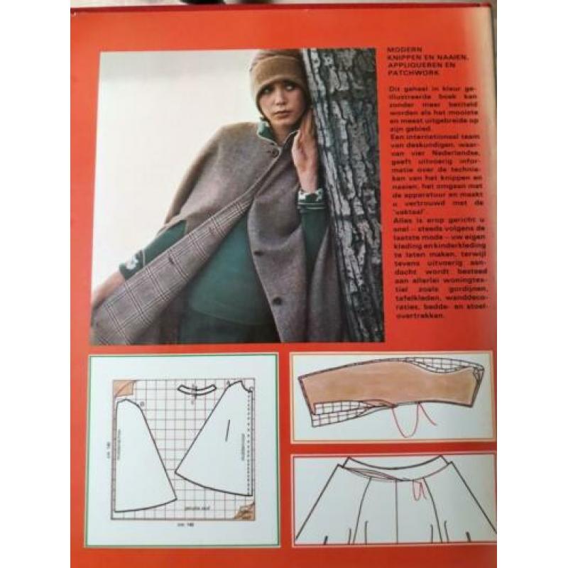 Knippen en naaien appliqueren en patchwork werkboek