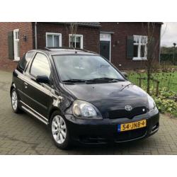 Toyota Yaris 1.5 16V Vvti 3DR T Sport 2001 Zwart