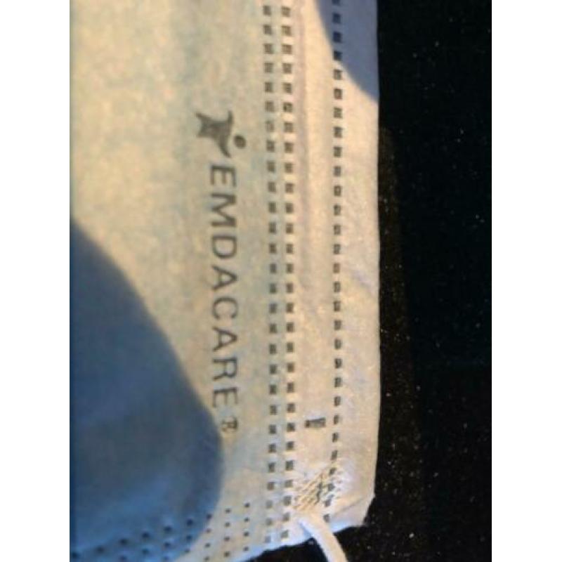 Mondkapjes, 45 stuks emda care 3ply