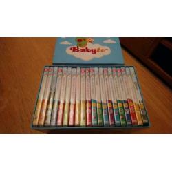 babytv dvdbox 20 dvd's incl bewaardoos baby tv