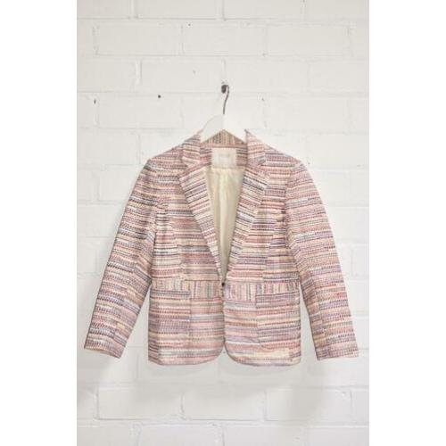 MAJE - Prachtige kleurrijke blazer maat FR40/NL38 - ZGAN
