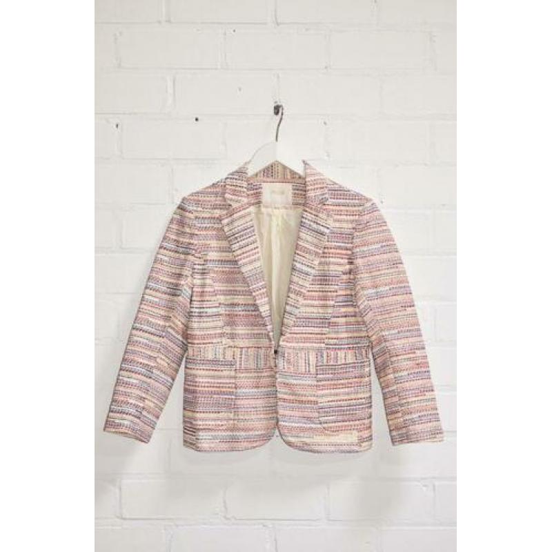 MAJE - Prachtige kleurrijke blazer maat FR40/NL38 - ZGAN