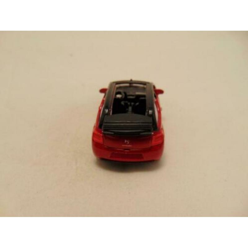 Citroen DS3 cabrio 1:55 Norev donkerrood