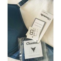 Nieuw CHANTELLE 85B luxe T-shirt BH kant PYRAMIDE blauw 85 B