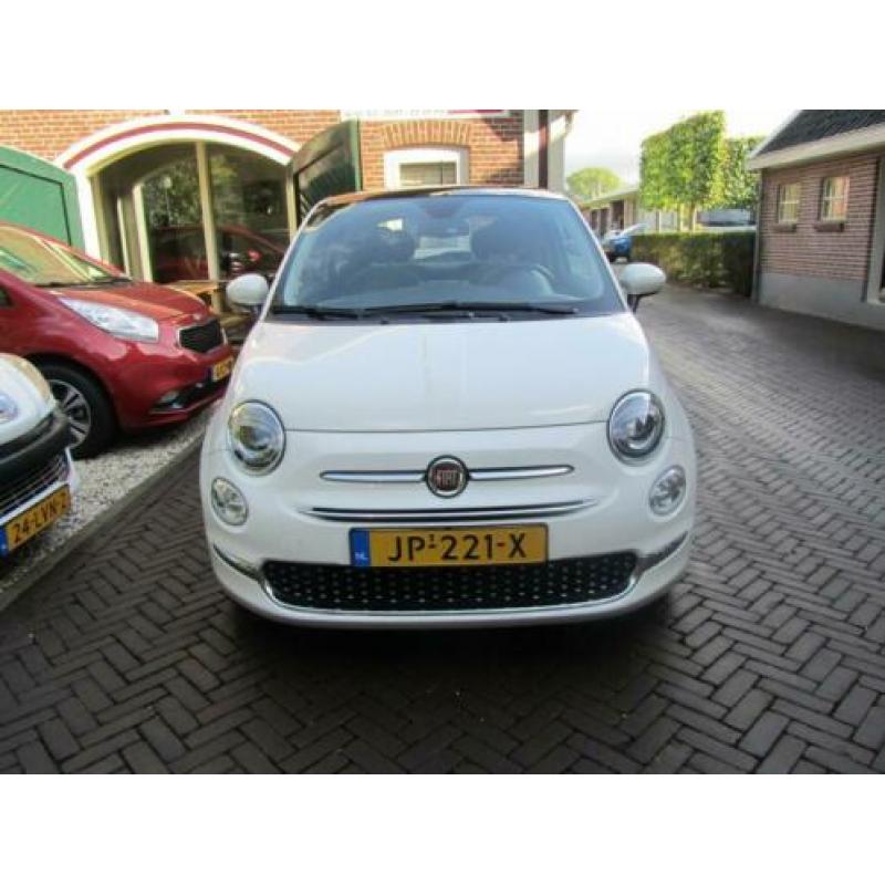 Fiat 500 TwinAir Turbo 80pk Lounge Clima, Navi, Parkeersens.