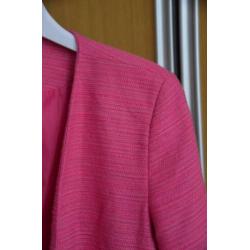 Roze Dames Colbert / Blazer Maat S / 38