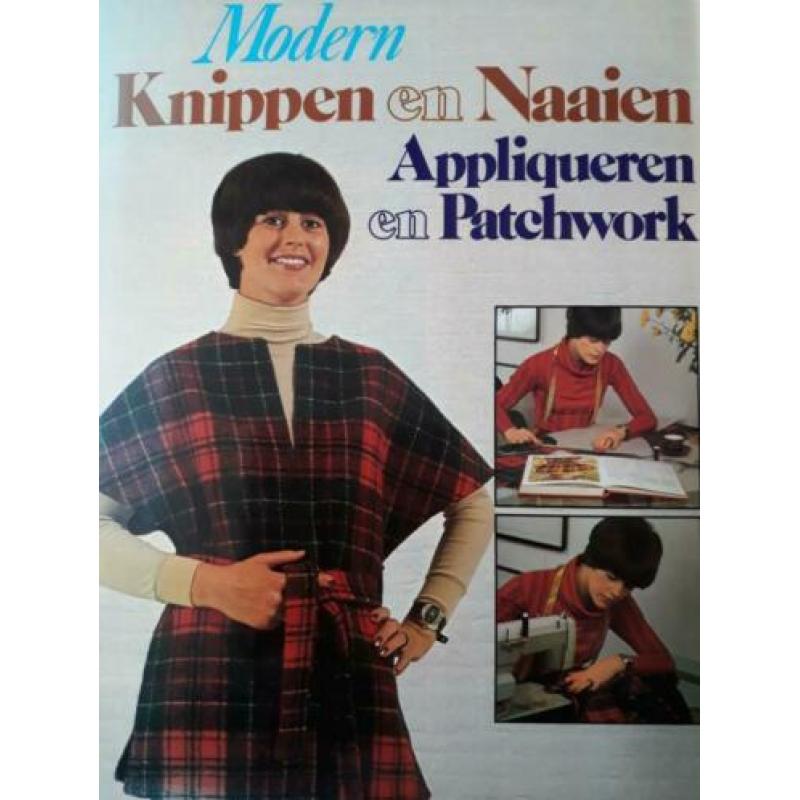 Knippen en naaien appliqueren en patchwork werkboek